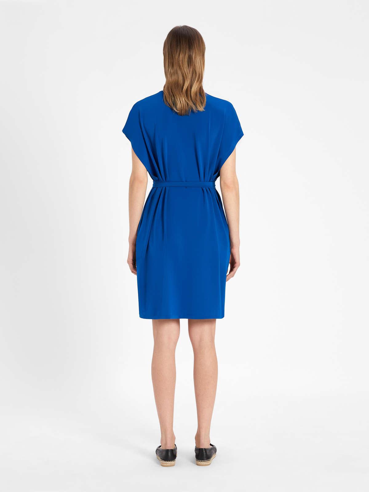 Womens Max Mara Beachwear | Viscose Jersey Dress Cornflower Blue