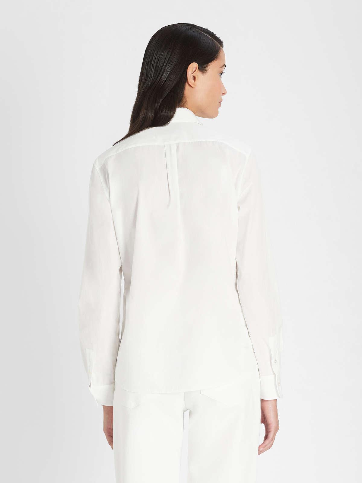 Womens Max Mara Blouses | Cotton Poplin Shirt White