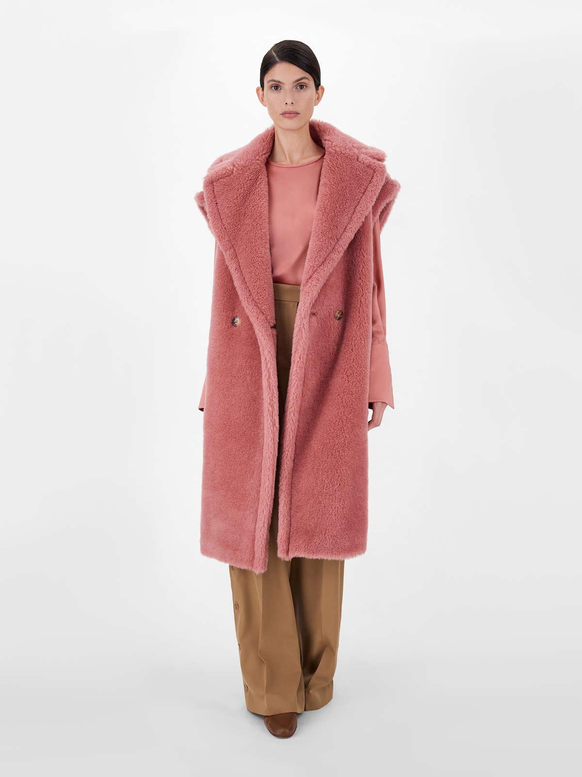 Womens Max Mara Blouses | Pure Silk Satin Tunic Pink