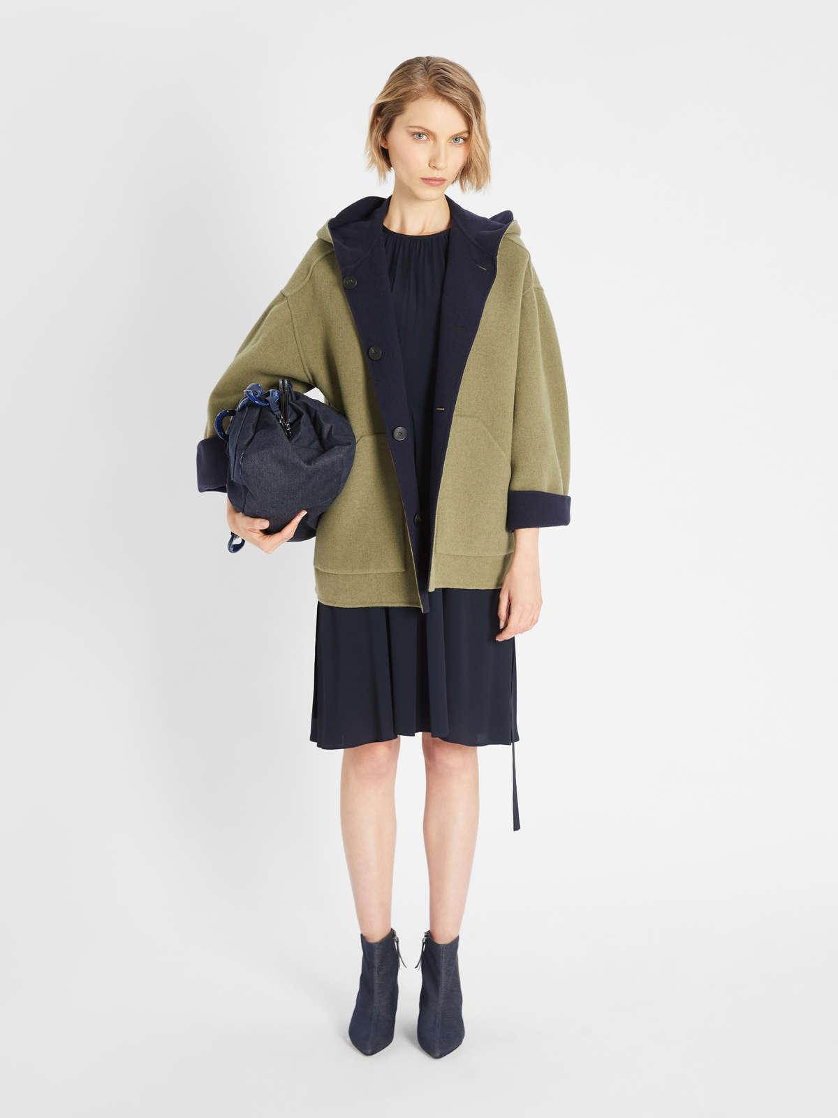 Womens Max Mara Coats | Wool Coat Navy