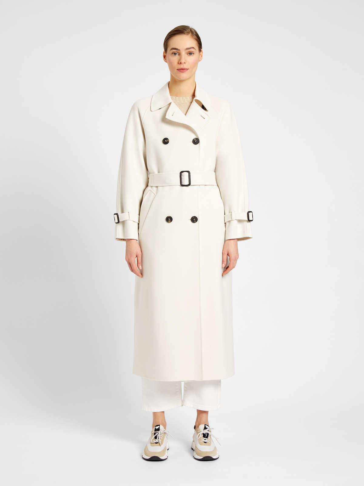 Womens Max Mara Coats | Wool Coat White