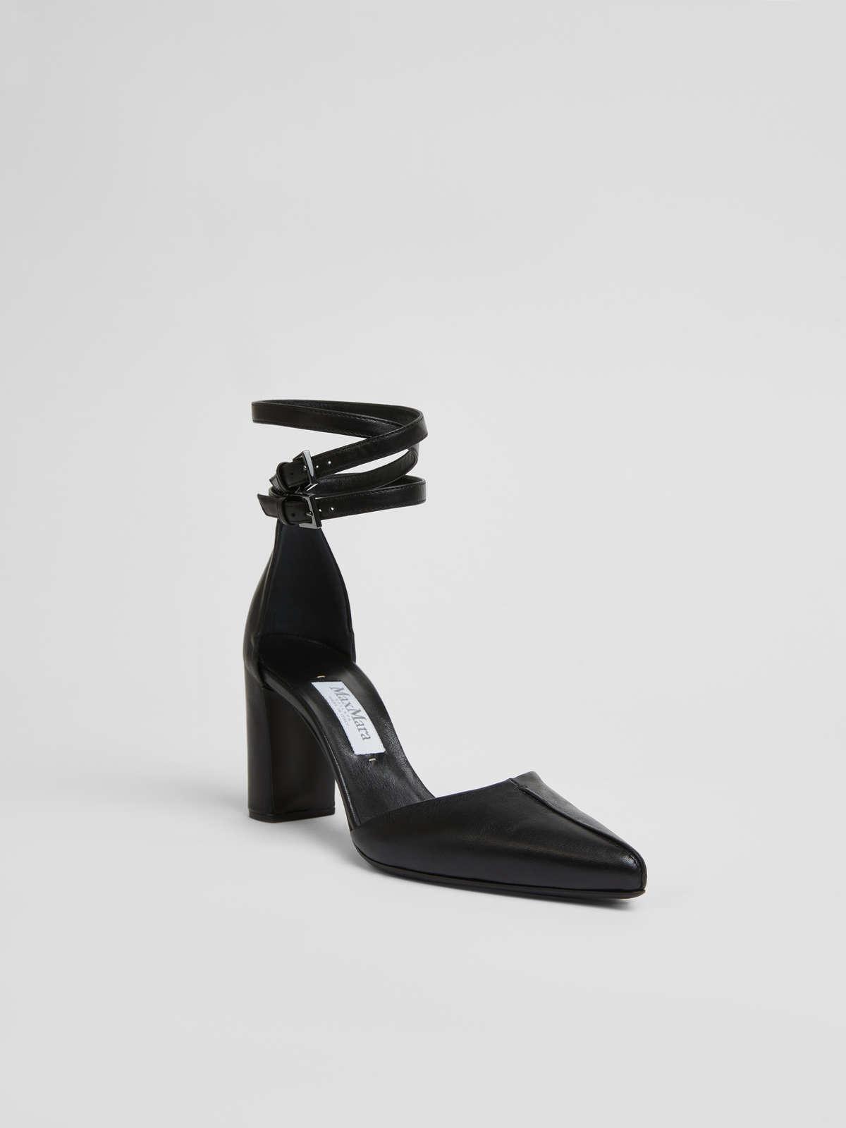 Womens Max Mara Décolleté | Court Shoes In Nappa Leather Black