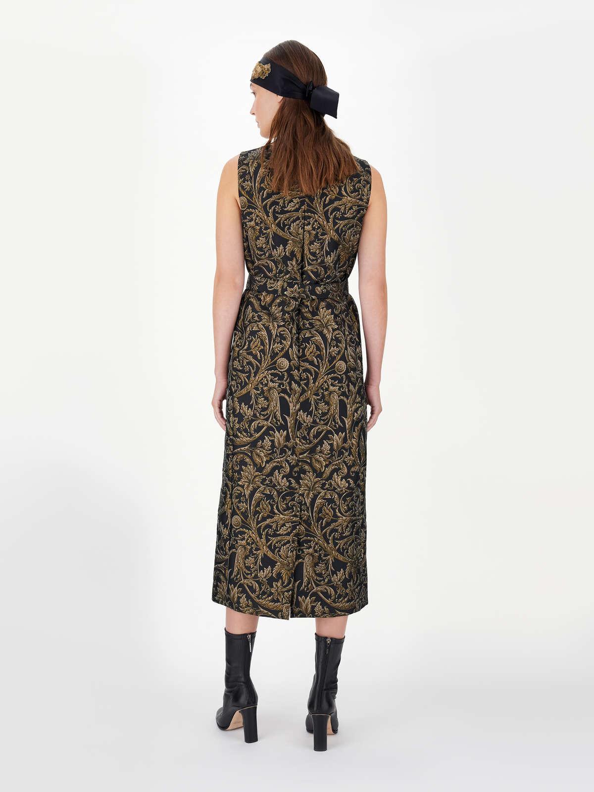 Womens Max Mara Dresses | Jacquard Sheath Dress Black