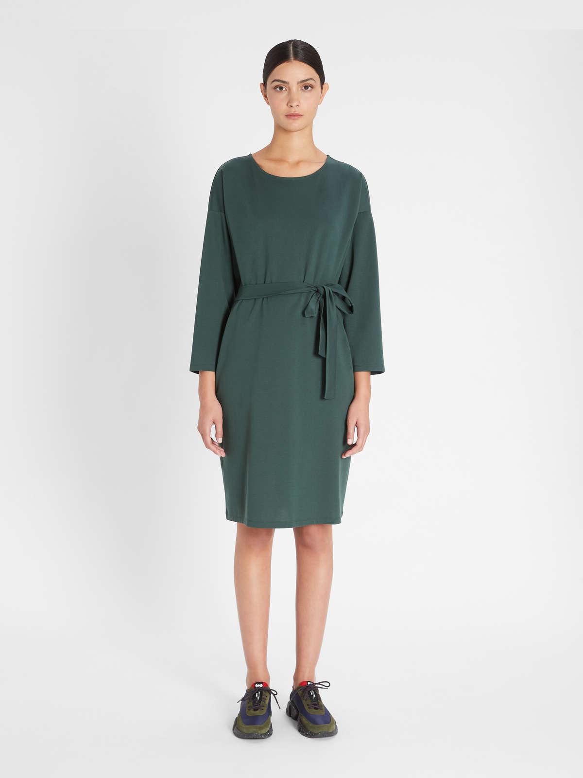 Womens Max Mara Dresses | Jersey Dress Dark Green