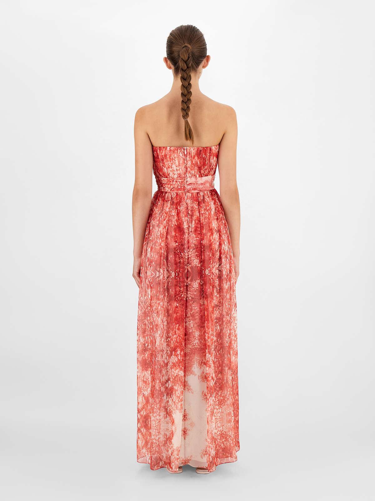 Womens Max Mara Dresses | Silk Georgette Dress Red