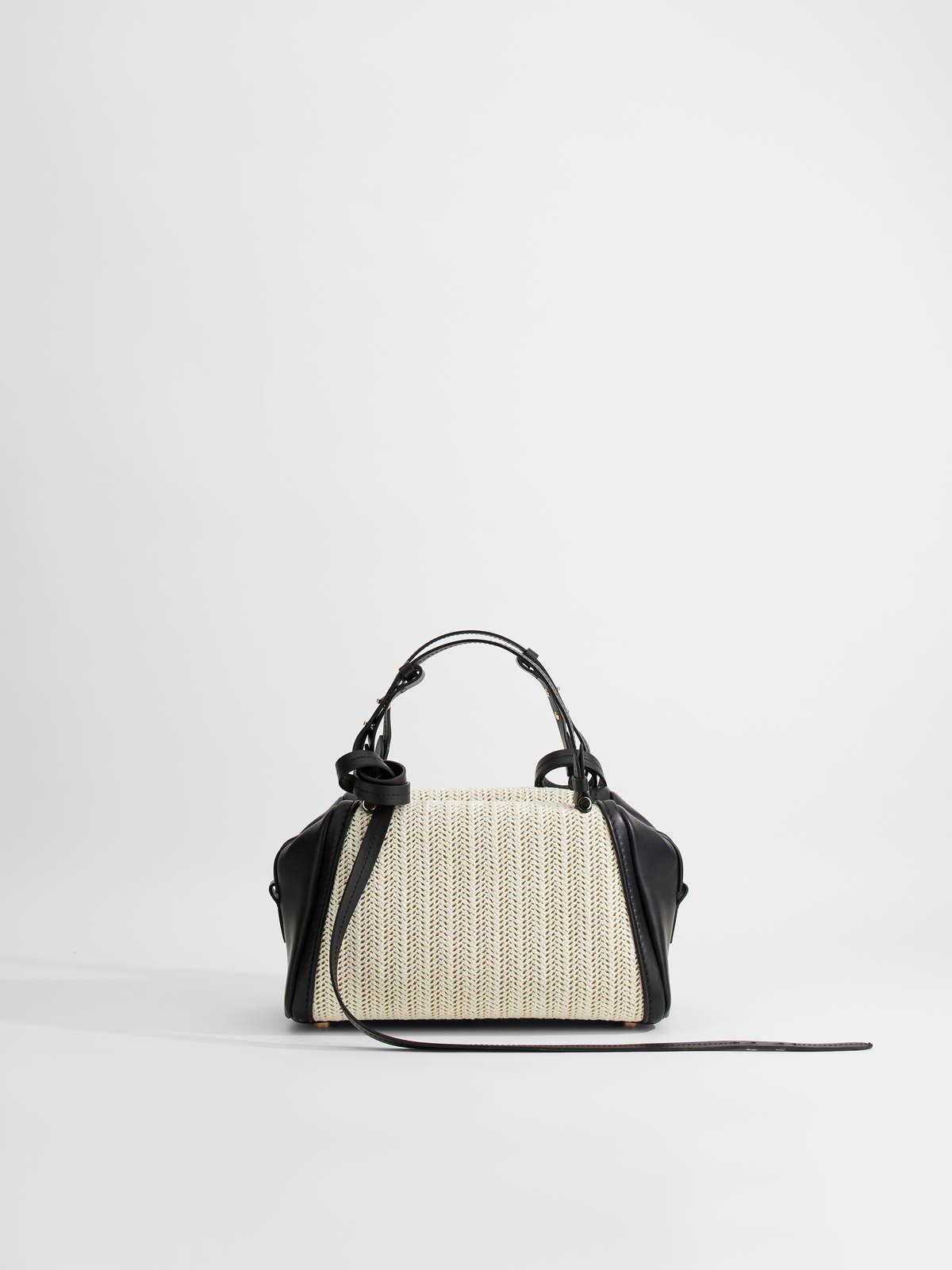 Womens Max Mara Handbags | Crocheted Rafia Bag Vanilla