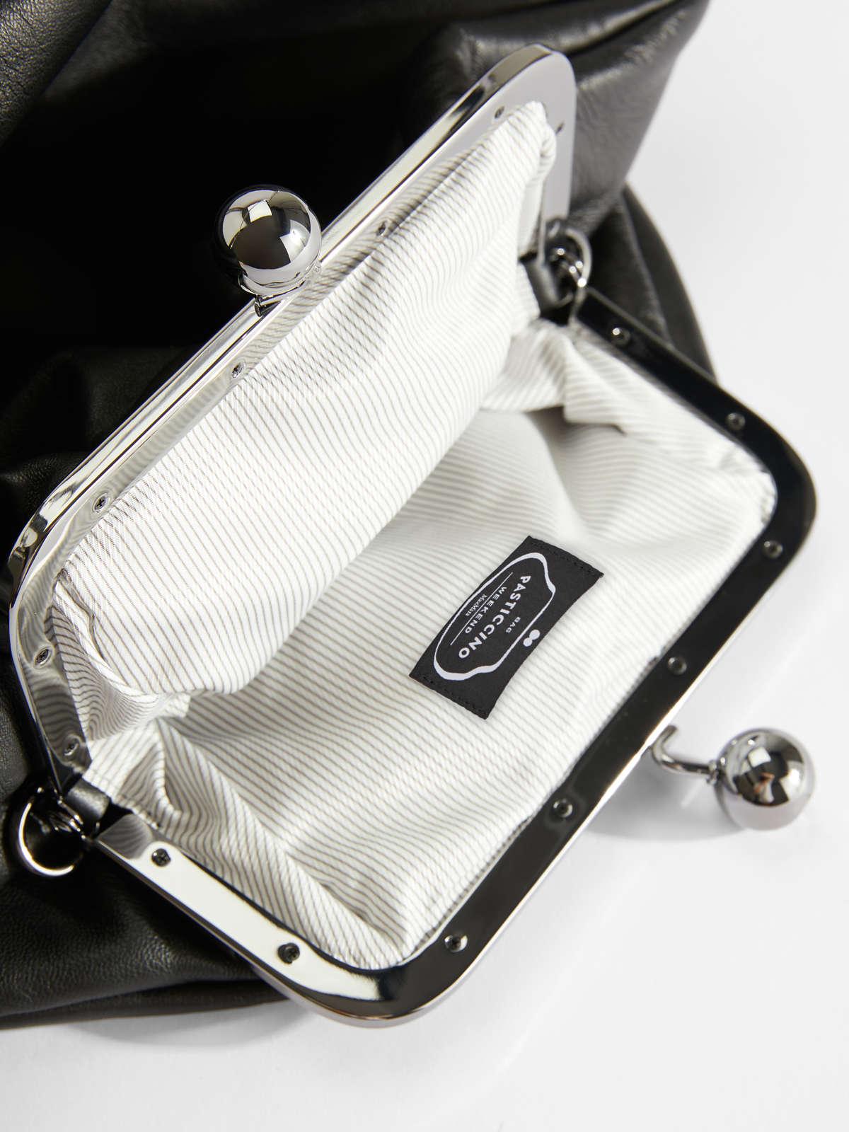 Womens Max Mara Handbags | Nappa Leather Pasticcino Saddlebag Black