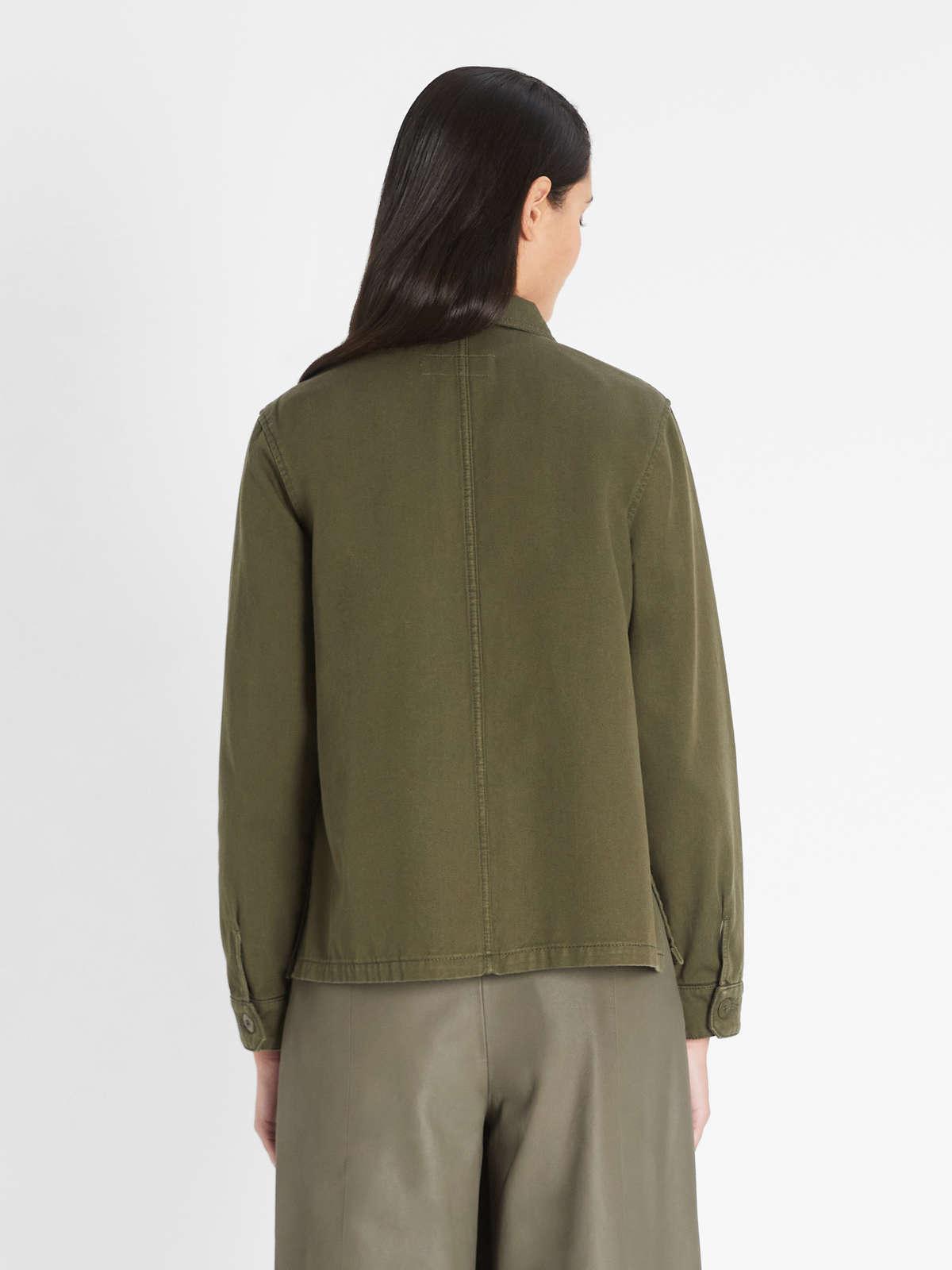 Womens Max Mara Jackets And Blazers | Cotton Jacket Green