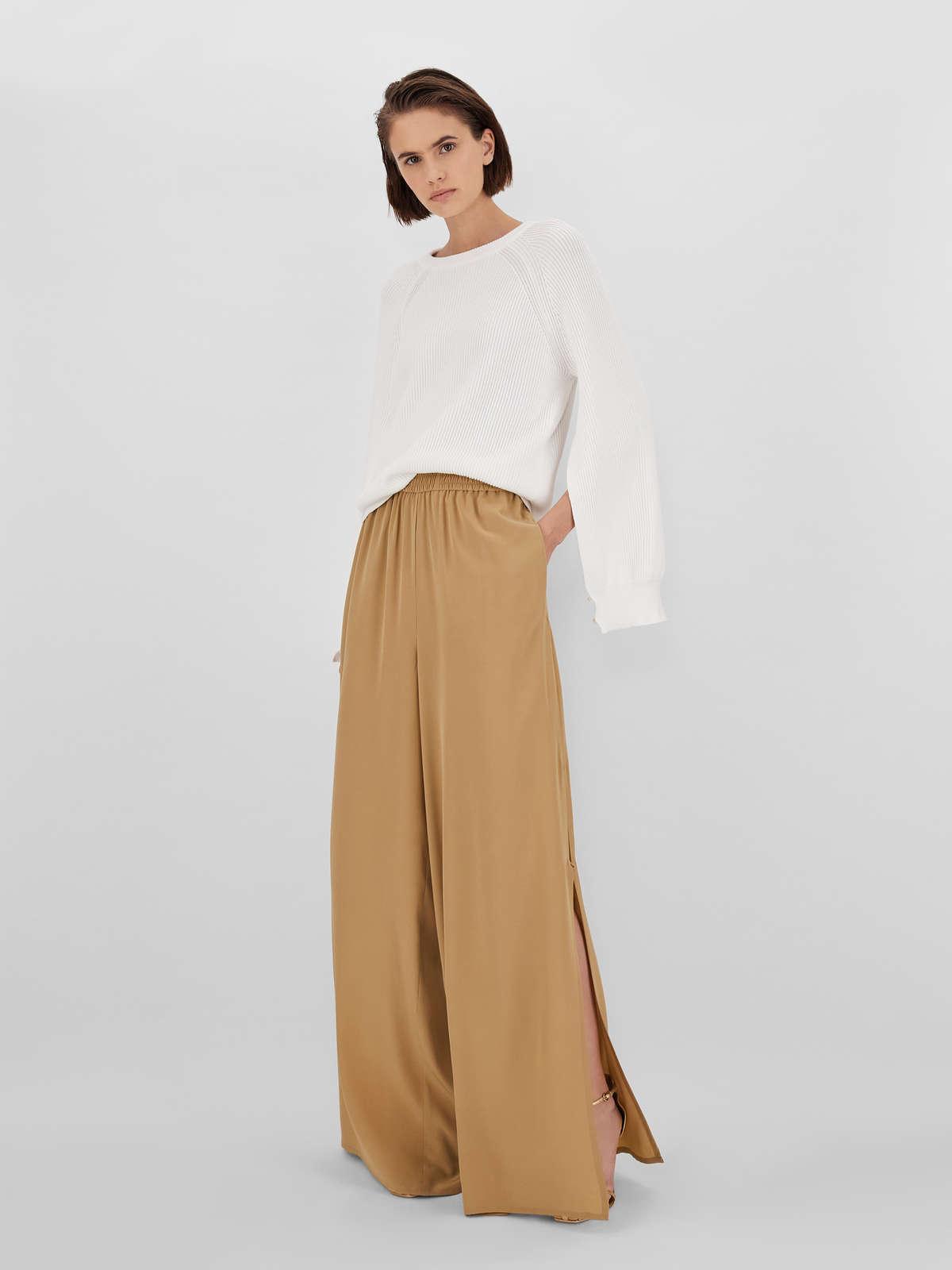 Womens Max Mara Knitwear | Cotton Yarn Sweater Optical White