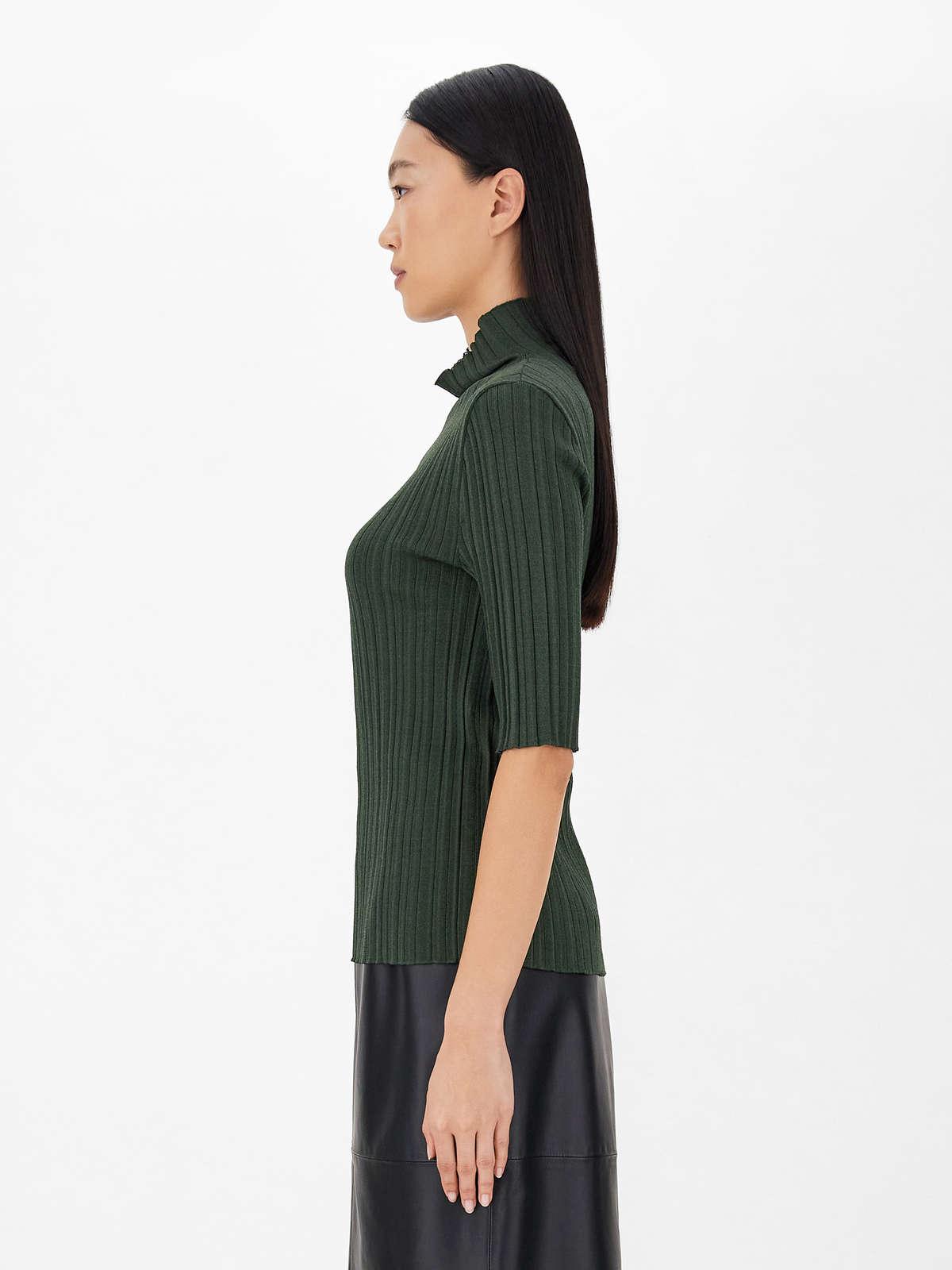 Womens Max Mara Knitwear | Viscose Yarn Sweater Dark Green