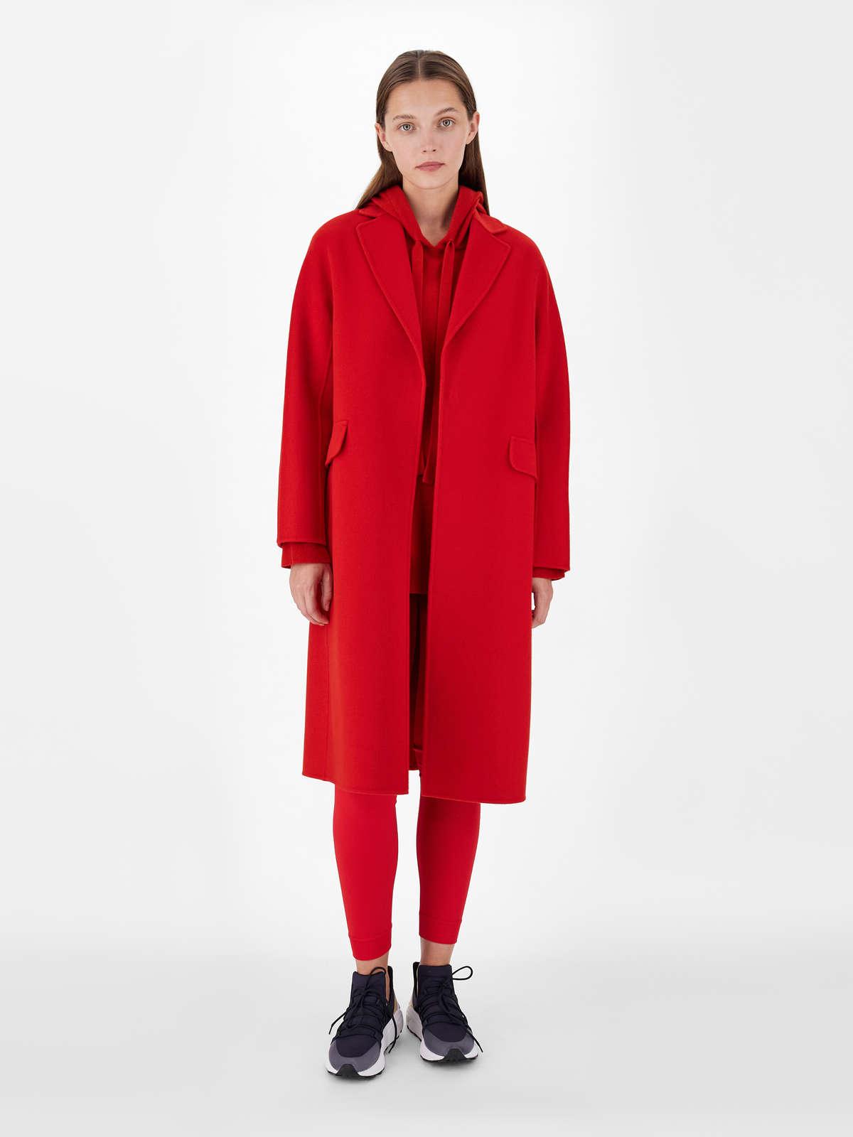 Womens Max Mara Knitwear | Wool And Cashmere Sweatshirt Red