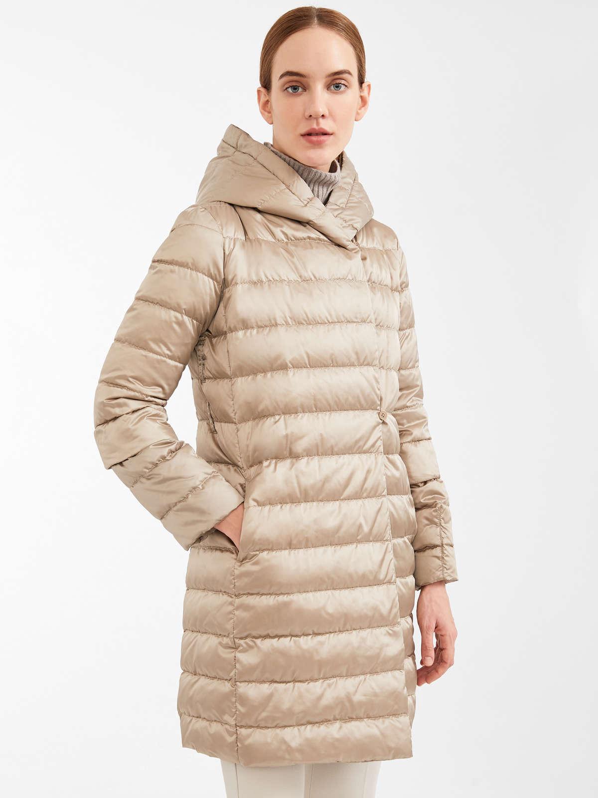 Womens Max Mara Padded Coats | Reversible Down Jacket In Water-Resistant Satin Ice