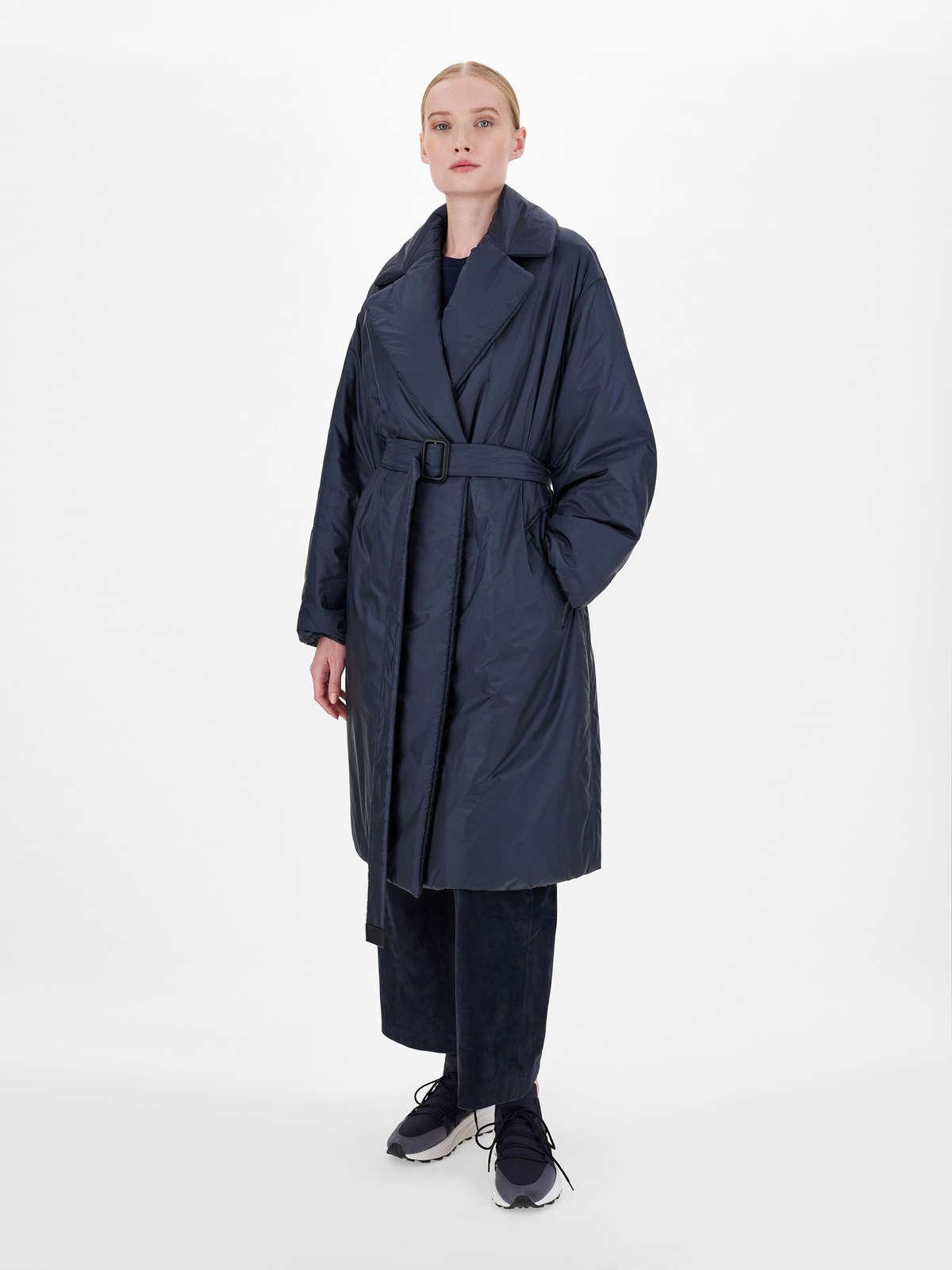 Womens Max Mara Padded Coats | Water-Resistant Down Jacket Midnightblue
