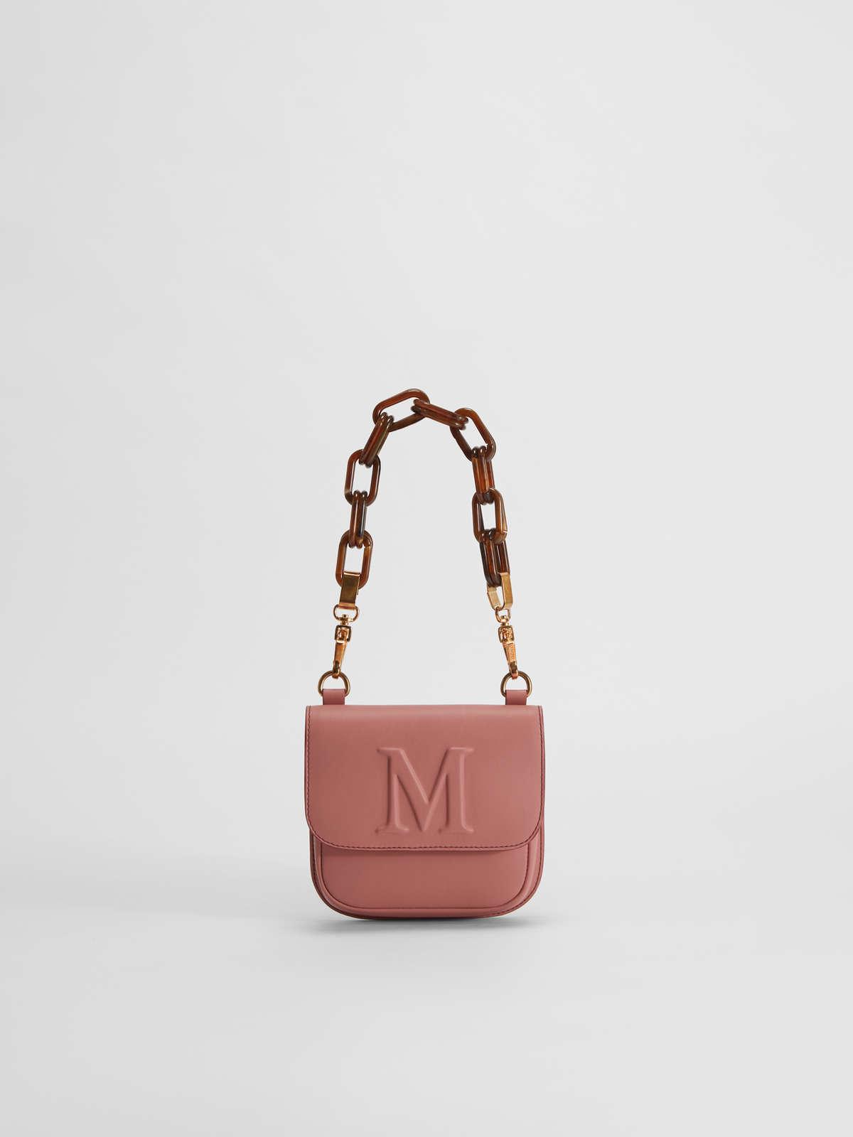Womens Max Mara Shoulder Bags | Leather Bag Pink