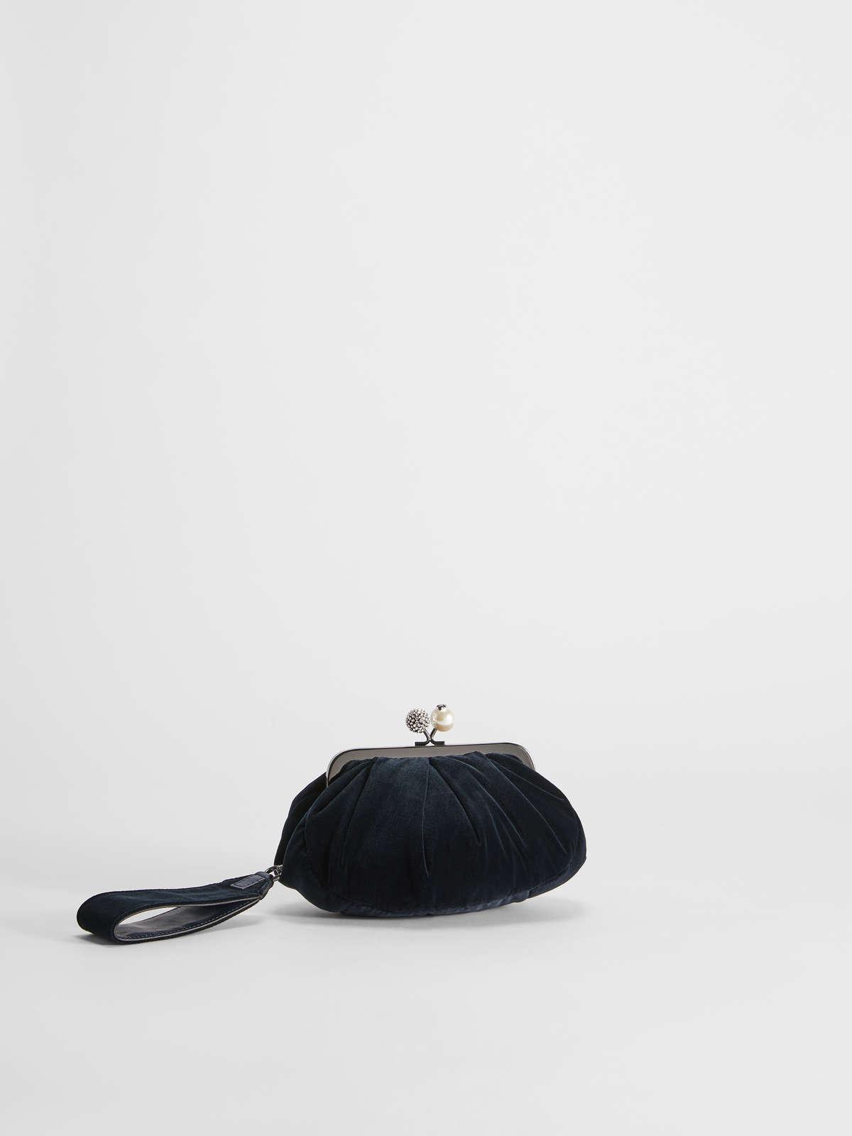 Womens Max Mara Shoulder Bags | Small Velvet Pasticcino Bag Ultramarine