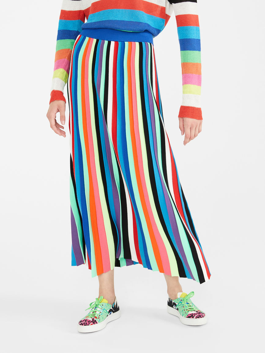 Womens Max Mara Skirts | Flutterflies Knit Skirt Multicolour