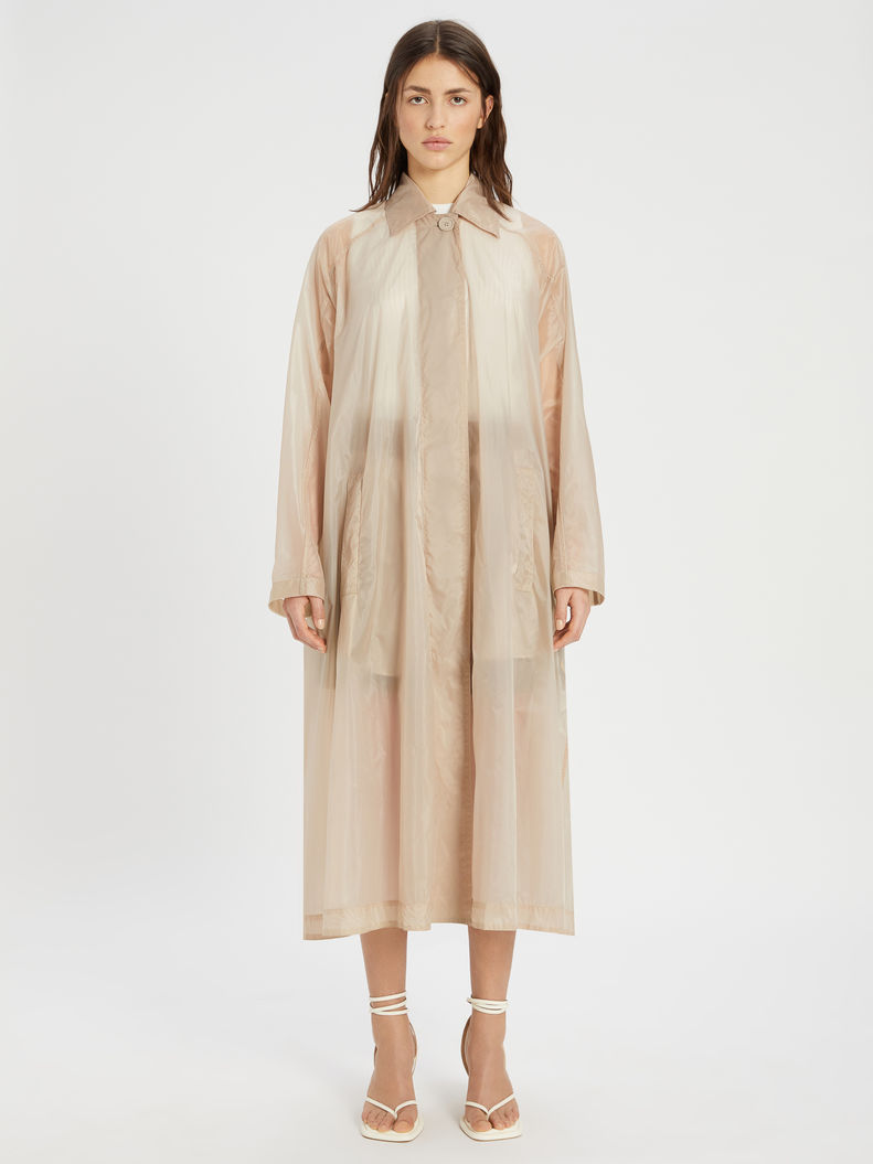 Womens Max Mara Trench | Wide Water-Resistant Trench Coat Sand