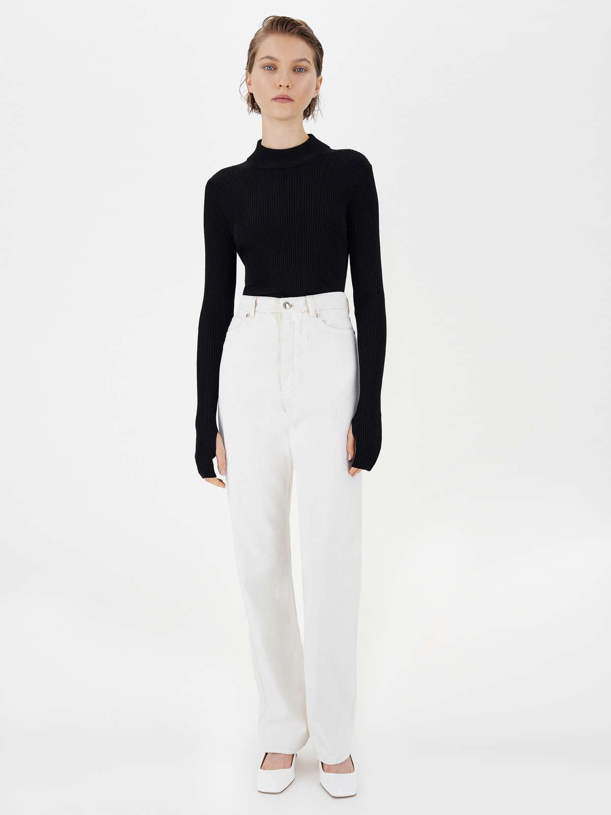 Womens Max Mara Trousers And Jeans | 5-Pocket Jeans White