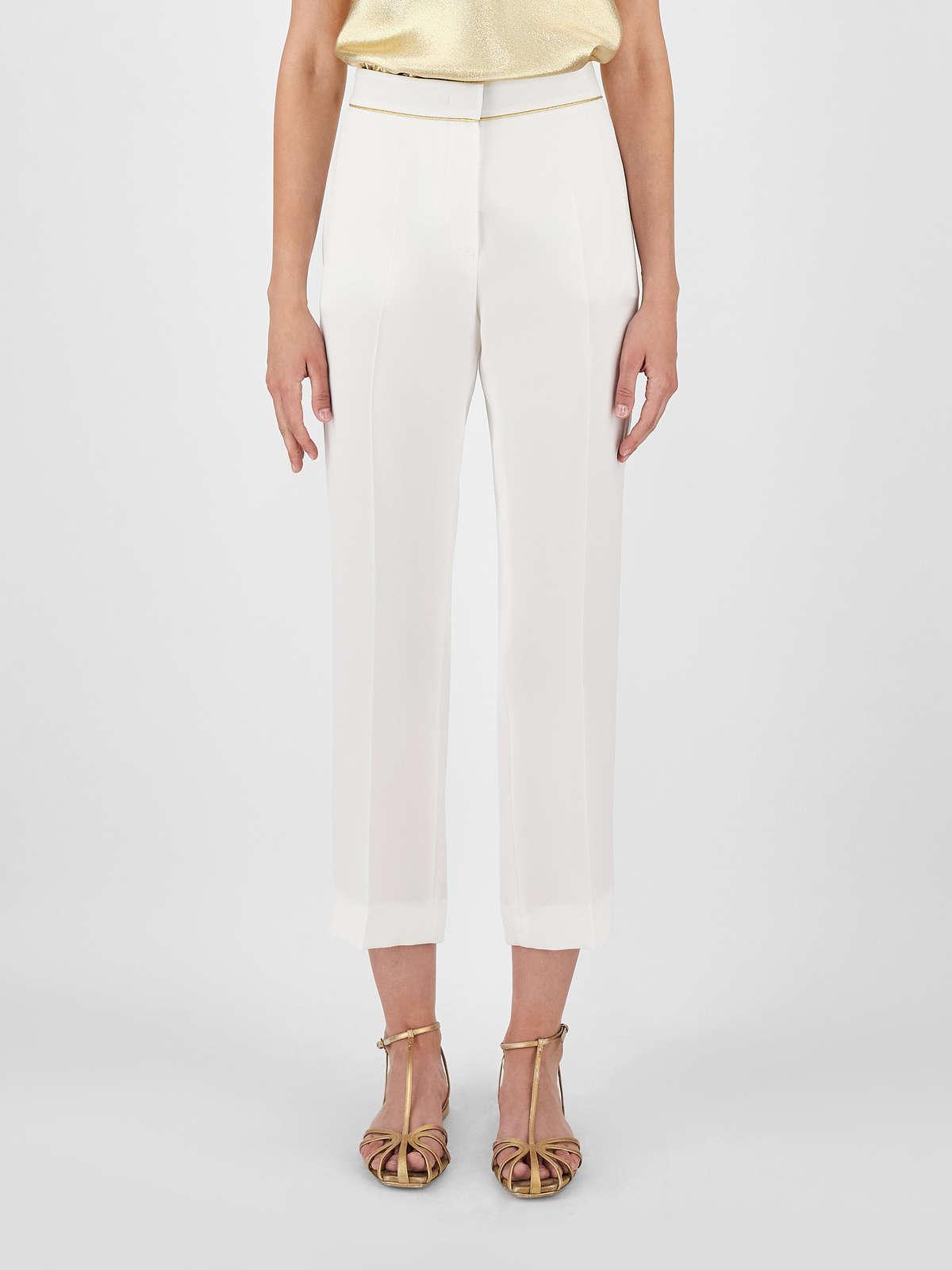 Womens Max Mara Trousers And Jeans | Cady Trousers Optical White