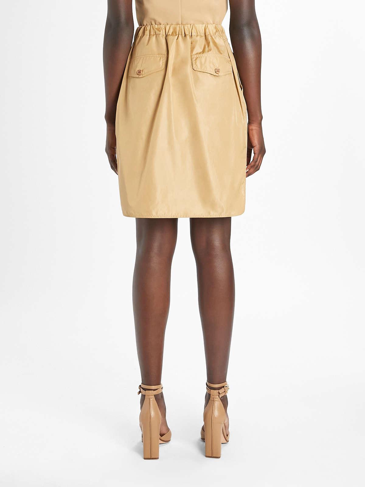 Womens Max Mara Skirts | Taffeta And Silk Skirt Camel
