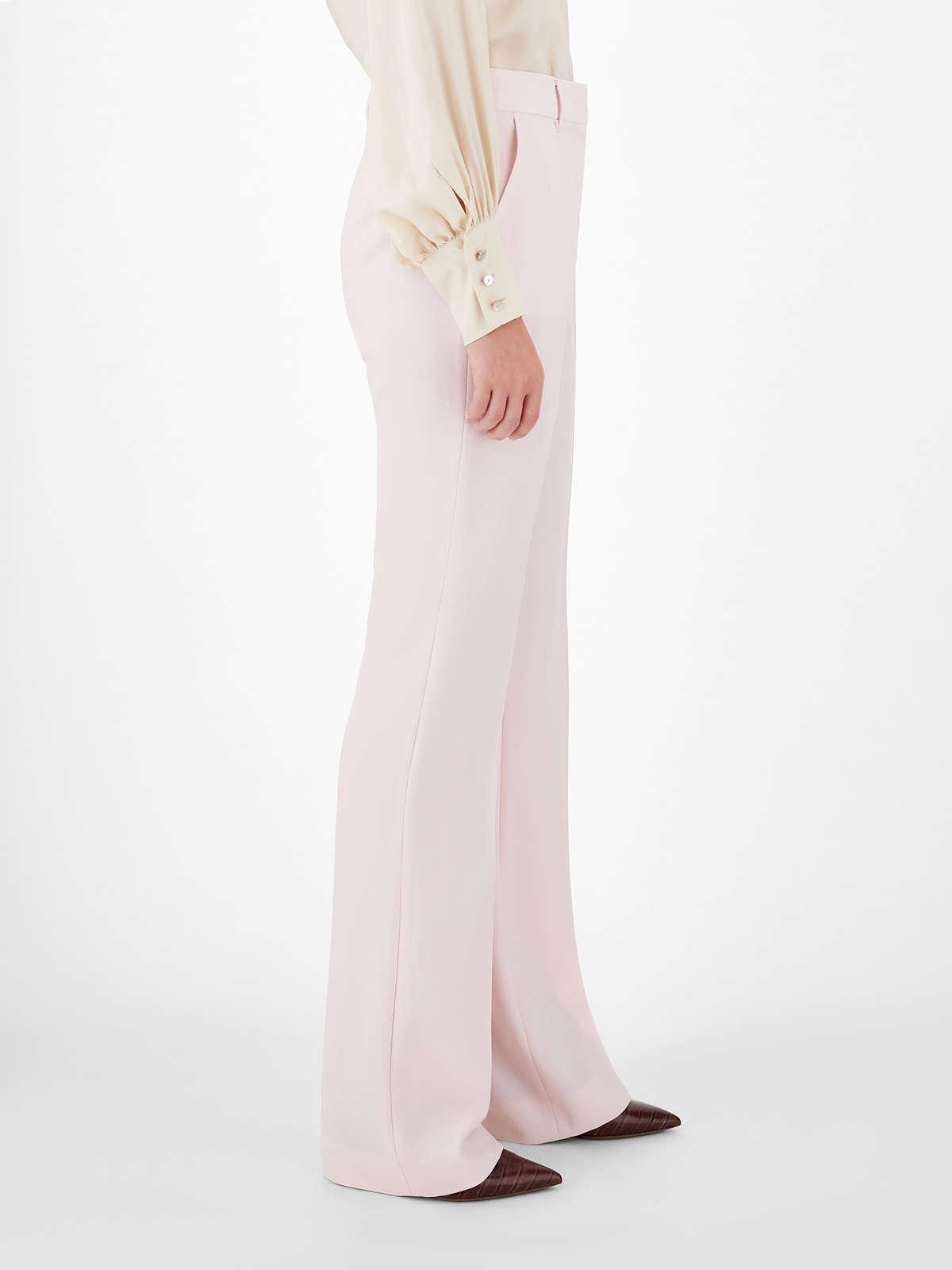 Womens Max Mara Trousers And Jeans | Satin Crepe Trousers Pink