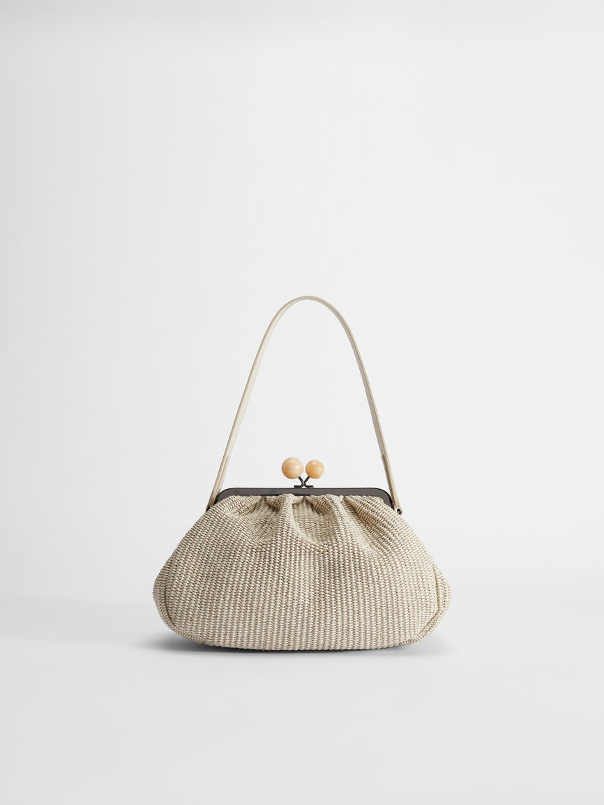 Womens Max Mara Handbags | Raffia Pasticcino Bag Sand