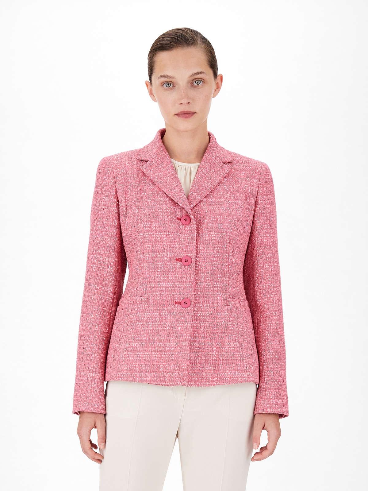 Womens Max Mara Jackets And Blazers | Stretch Viscose And Cotton Jacket Antique Rose