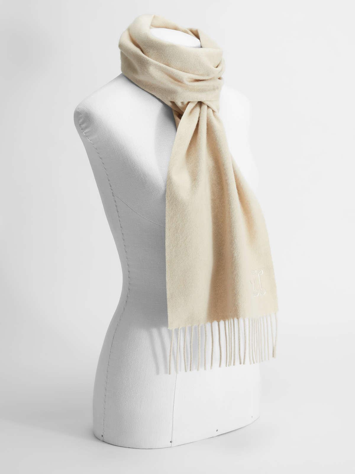 Womens Max Mara Scarves And Foulards | Cashmere Stole Ivory